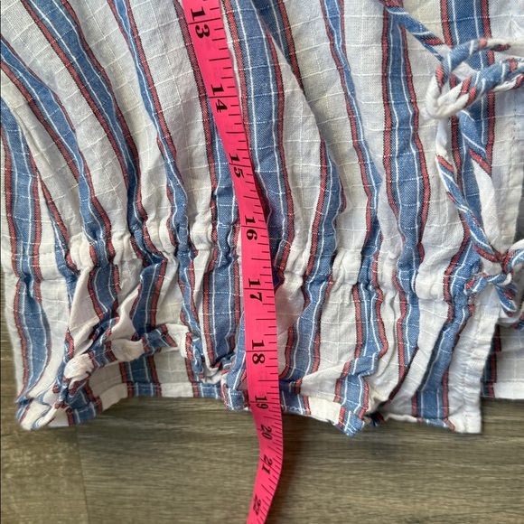 XIRENA Lulu Striped Tie-Front Top Small - Picture 8 of 10